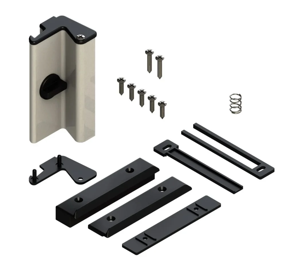 Giesse alüminyum klipsli sürme çekme kolu, kapı ve pencere aksesuarı